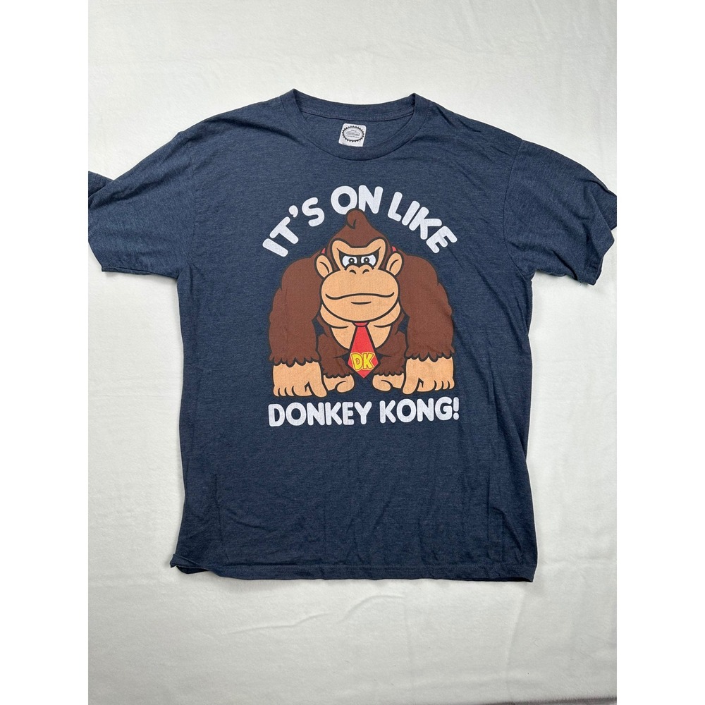 Nintendo Donkey Kong‎ Graphic T-Shirt Mens Funny It's On Like Tee
